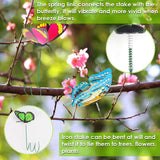 50-Piece: Butterfly Stake Ornament Garden & Patio - Tophatter Daily Deals