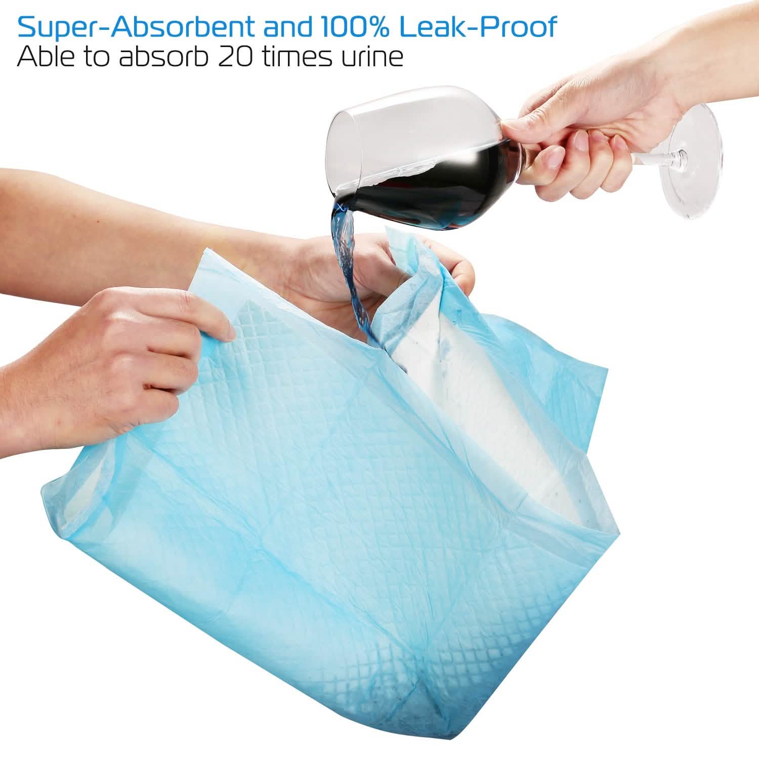 50-Piece: Dog Training Pads Pet Supplies - Tophatter Daily Deals