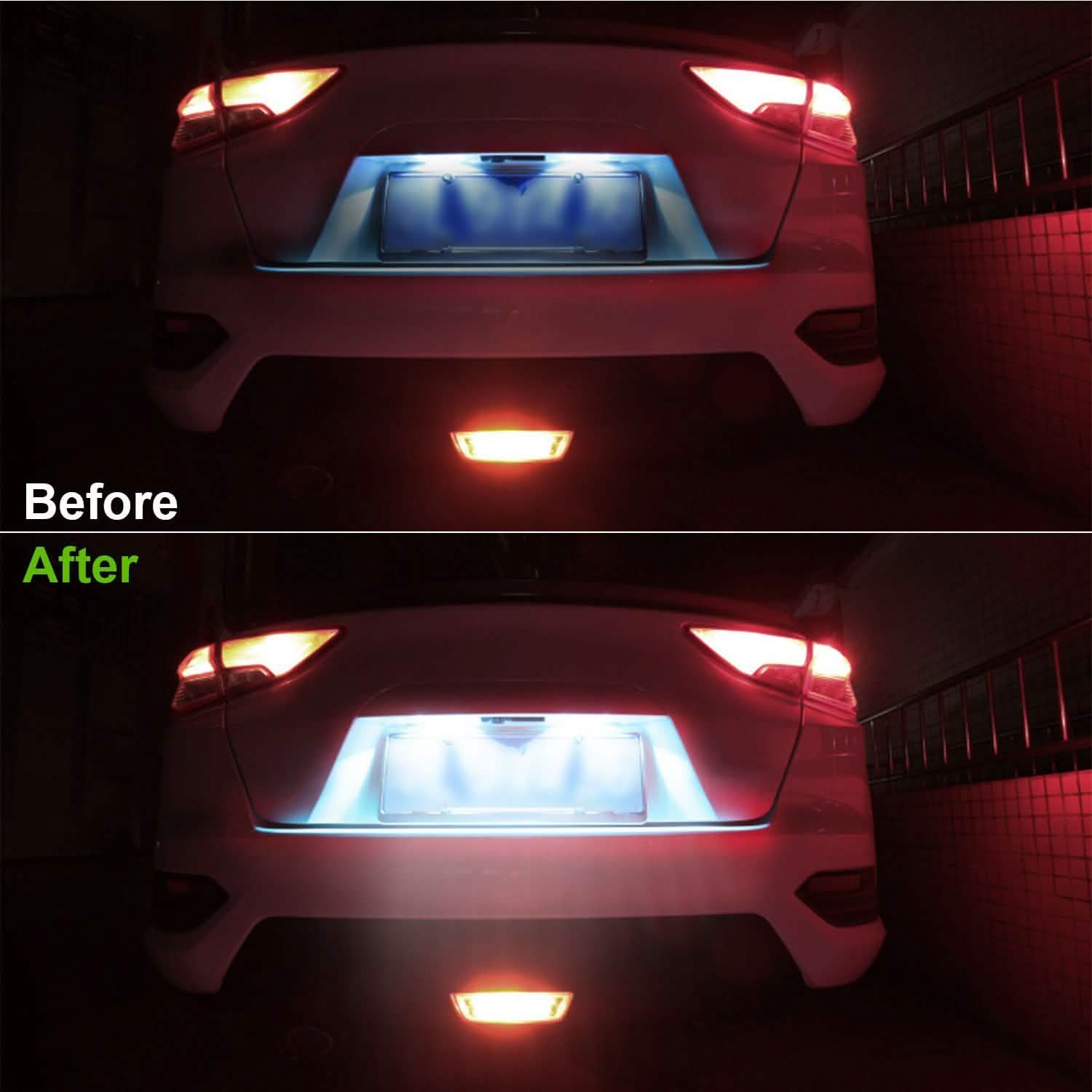 50-Piece: LED Car Light Bulbs Automotive - Tophatter Daily Deals