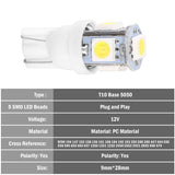 50-Piece: LED Car Light Bulbs Automotive - Tophatter Daily Deals