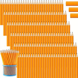50-Pieces: 3.5" Hexagonal Golf Pencils - HB Yellow, Pre-Sharpened School, Office & Art Supplies - Tophatter Daily Deals