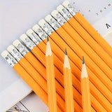 50-Pieces: 3.5" Hexagonal Golf Pencils - HB Yellow, Pre-Sharpened School, Office & Art Supplies - Tophatter Daily Deals