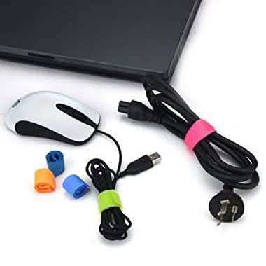 50-Pieces: Cable Ties Reusable Fastening Wire Organizer Cord Rope Holder 7 Inch Storage & Organization - Tophatter Daily Deals