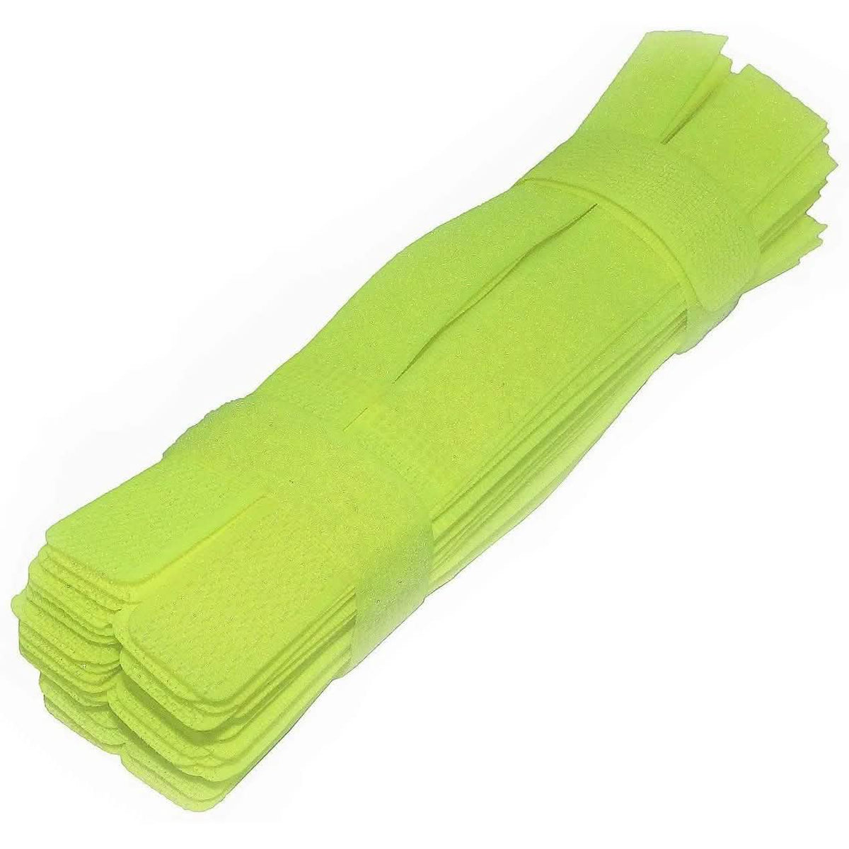 50-Pieces: Cable Ties Reusable Fastening Wire Organizer Cord Rope Holder 7 Inch Green Storage & Organization - Tophatter Daily Deals