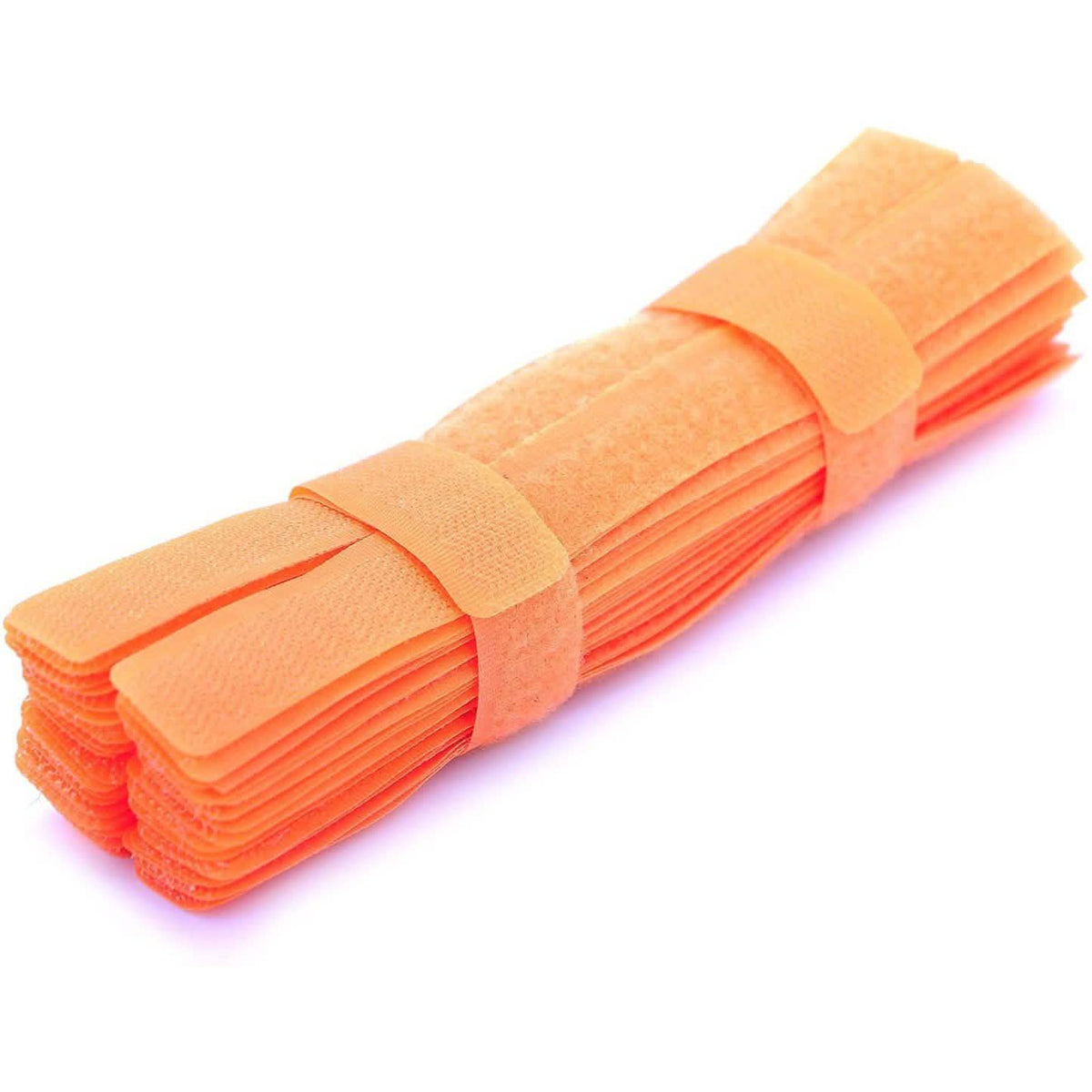 50-Pieces: Cable Ties Reusable Fastening Wire Organizer Cord Rope Holder 7 Inch Orange Storage & Organization - Tophatter Daily Deals