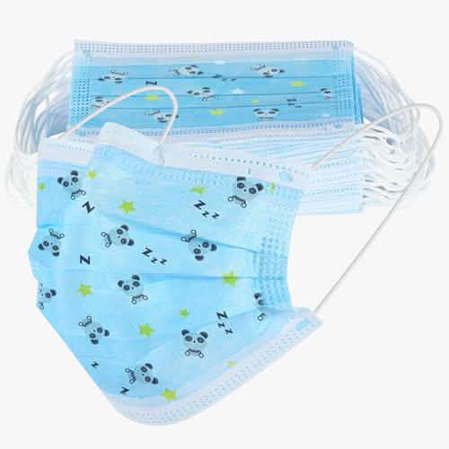 50-Pieces: Kids Disposable Face Masks Face Masks & PPE - Tophatter Daily Deals