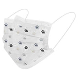 50-Pieces: Kids Disposable Face Masks White Claw Face Masks & PPE - Tophatter Daily Deals