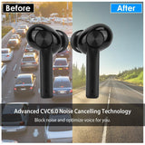 5.0 TWS Wireless Earbuds Headphones - Tophatter Daily Deals