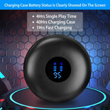 5.0 TWS Wireless Earbuds Headphones - Tophatter Daily Deals