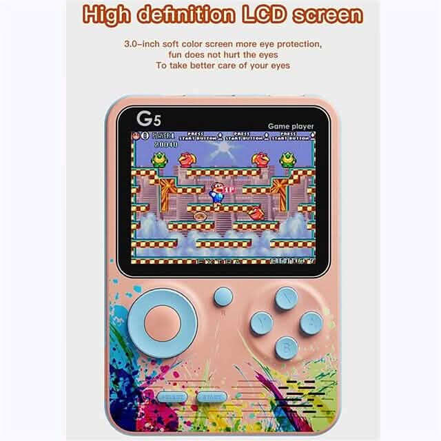 500 Games Mini Handheld Retro Portable Video Game Console Video Games & Consoles - Tophatter Daily Deals