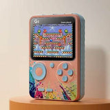 500 Games Mini Handheld Retro Portable Video Game Console Pink Video Games & Consoles - Tophatter Daily Deals