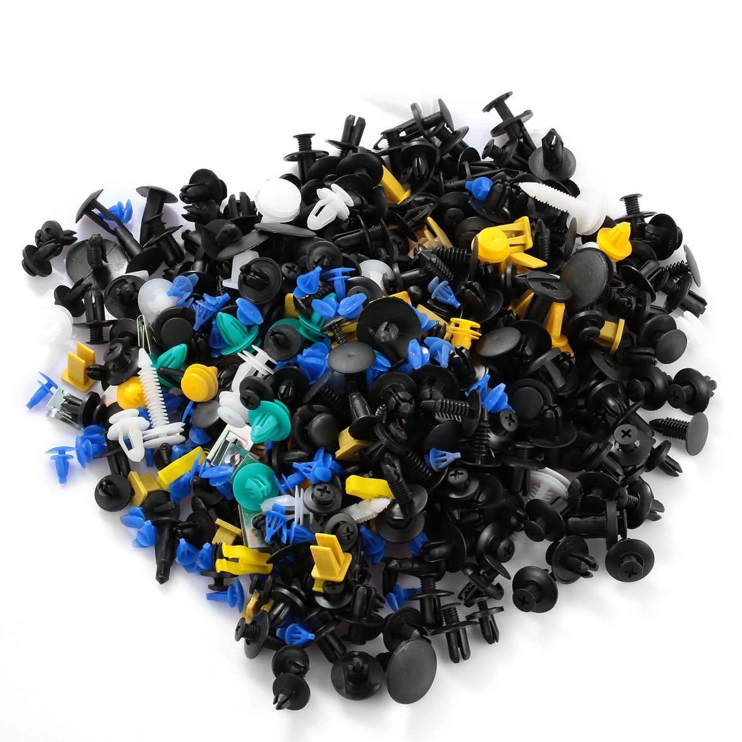 500-Pieces: 30 Kinds Bumper Fastener Rivets Automotive - Tophatter Daily Deals