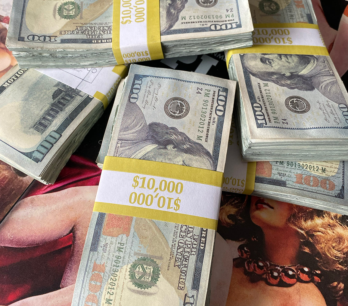 $50,000 Aged Prop Money - Blank Filler Toys & Games - Tophatter Daily Deals
