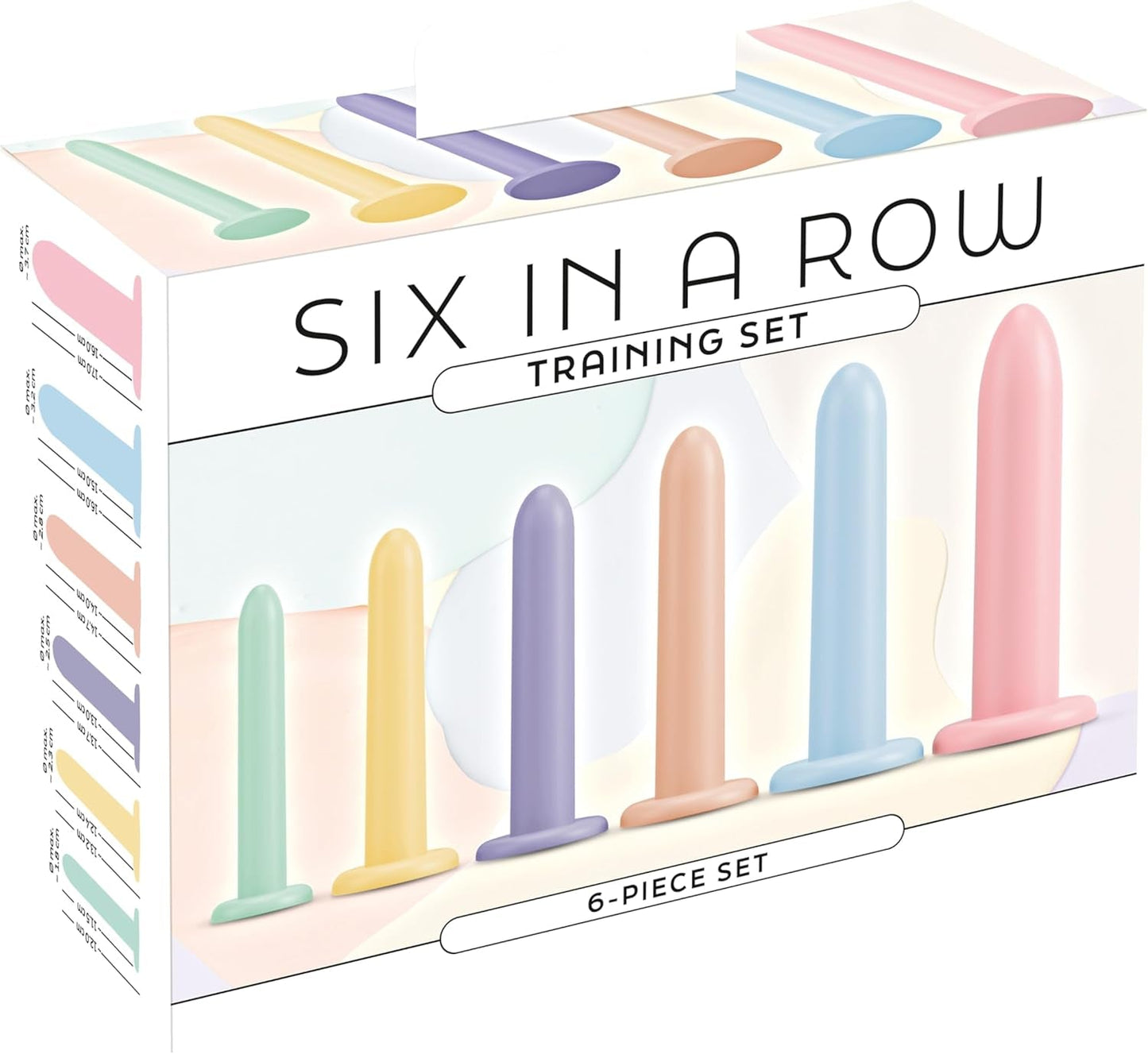 You2Toys Six in a Row – 6-Piece Anal and Vaginal Training Dildo Set > Sex Toys > Dilators - Tophatter Daily Deals