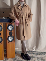Warm Mens Mid-Length Coat - Drop Shoulder, Wool, Winter 3D Changing Face Moving Picture Frame - Tophatter Daily Deals