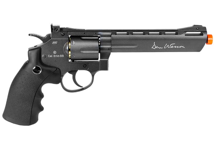 Dan Wesson 6" CO2 Airsoft Revolver, Grey by Dan Wesson - Tophatter Daily Deals