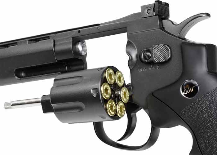 Dan Wesson 6" CO2 Airsoft Revolver, Grey by Dan Wesson - Tophatter Daily Deals