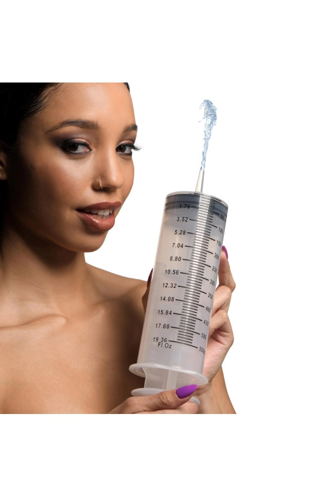 XR Brands - Clean Stream - Enema Syringe with Tube - Assorted Sizes - Tophatter Daily Deals