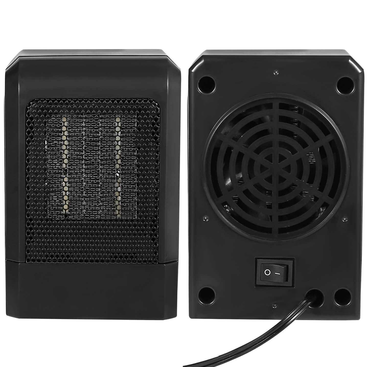 500W Ceramic Portable Electric Heater Household Appliances - Tophatter Daily Deals
