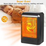 500W Ceramic Portable Electric Heater Household Appliances - Tophatter Daily Deals