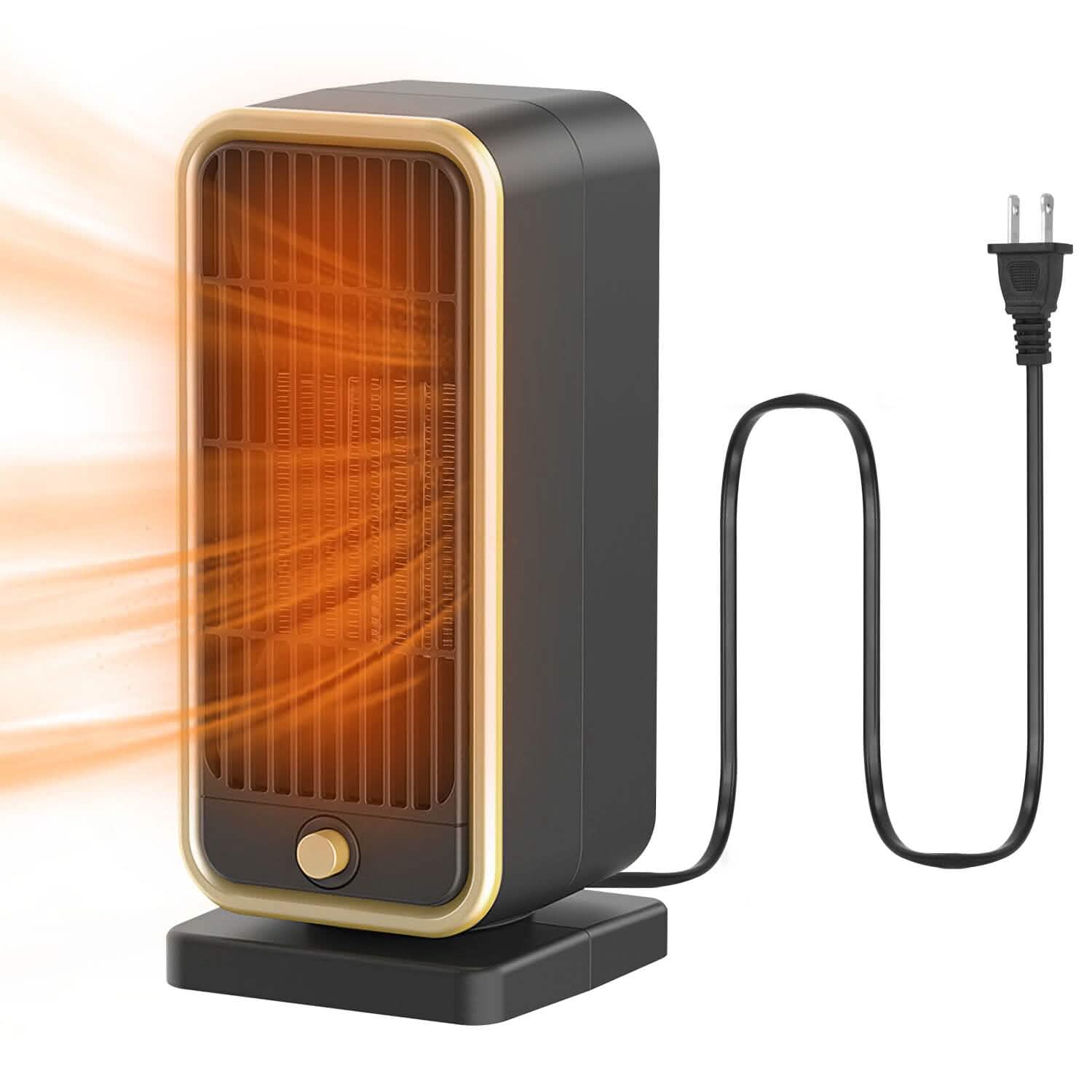 500W Portable Electric Heater Household Appliances - Tophatter Daily Deals