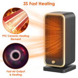 500W Portable Electric Heater Household Appliances - Tophatter Daily Deals