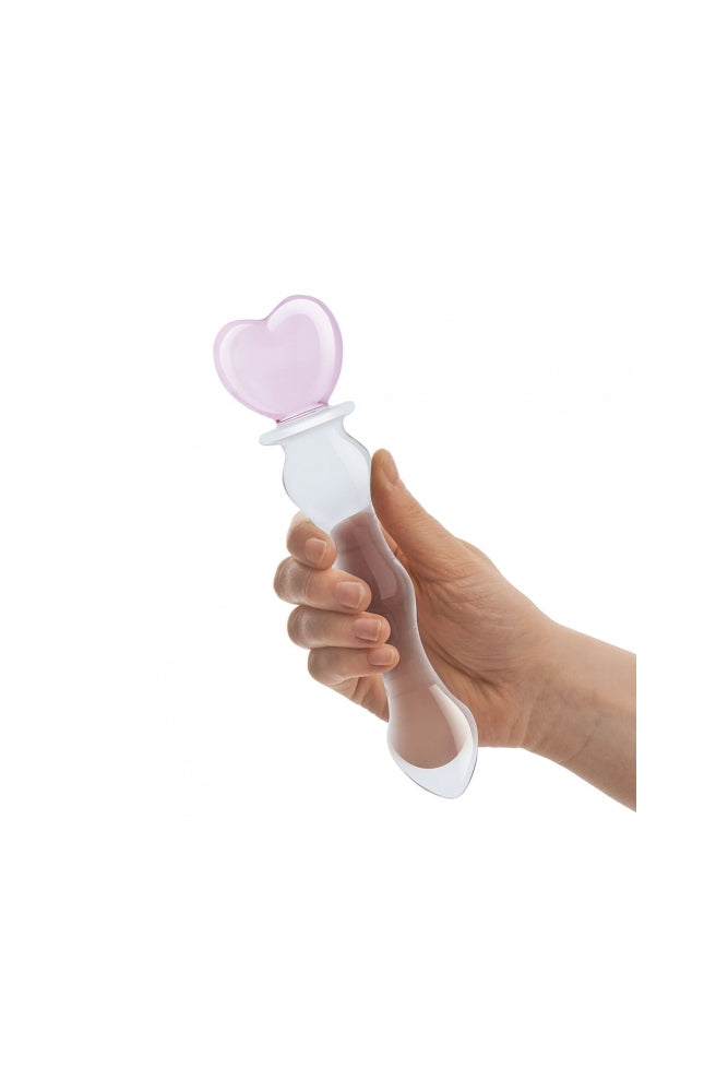 Gläs - Sweetheart - 8" Glass Dildo Sex Toy - Tophatter Daily Deals