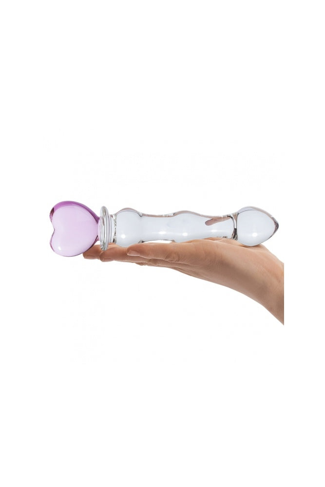 Gläs - Sweetheart - 8" Glass Dildo Sex Toy - Tophatter Daily Deals