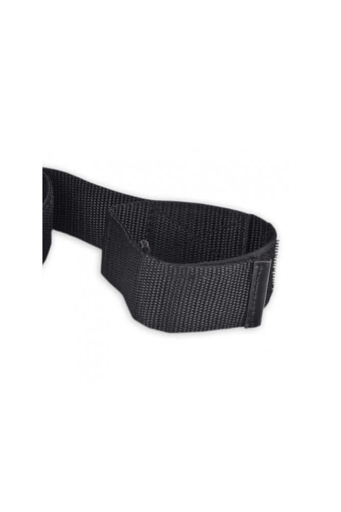 Electric Eel - Lux Fetish - Bondage Buddy Wrist & Ankle Restraint - Black BDSM - Tophatter Daily Deals