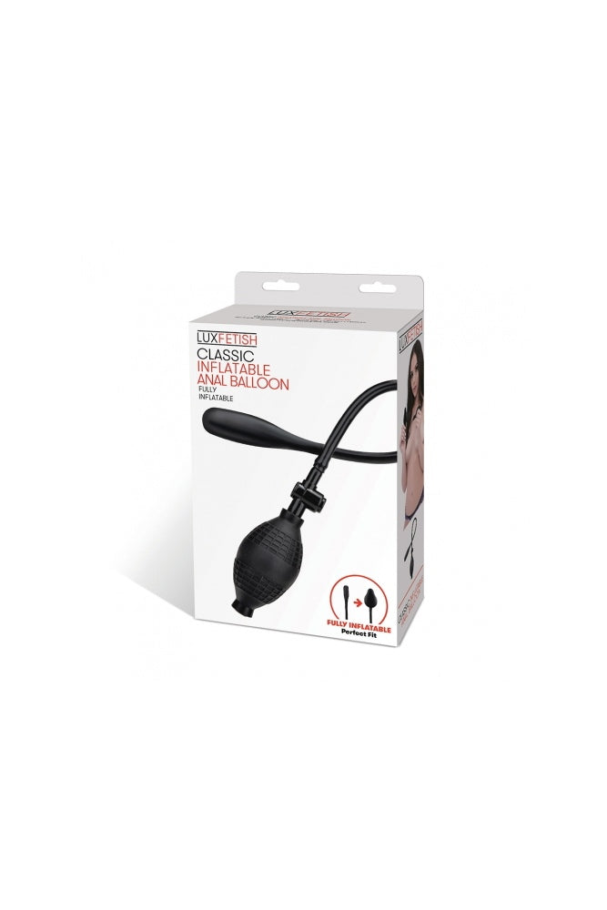 Electric Eel - Lux Fetish - Inflatable Anal Balloon - Black Sex Toy - Tophatter Daily Deals