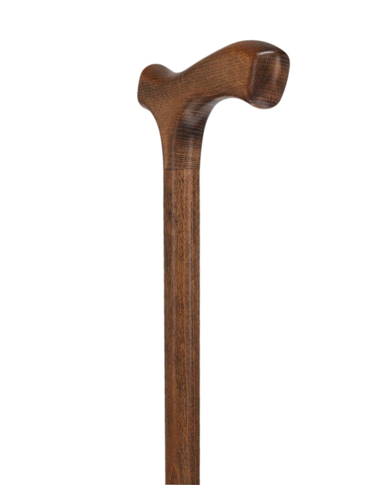 Light Brown Fritz Cane: Stained Beechwood Fritz Handle Walking Canes - Tophatter Daily Deals