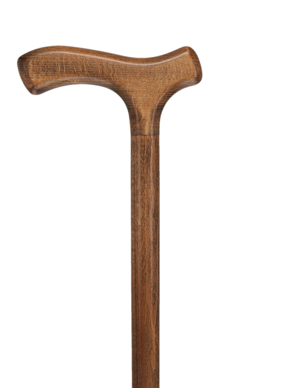 Light Brown Fritz Cane: Stained Beechwood Fritz Handle Walking Canes - Tophatter Daily Deals