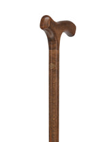 Light Brown Fritz Cane: Stained Beechwood Fritz Handle Walking Canes - Tophatter Daily Deals