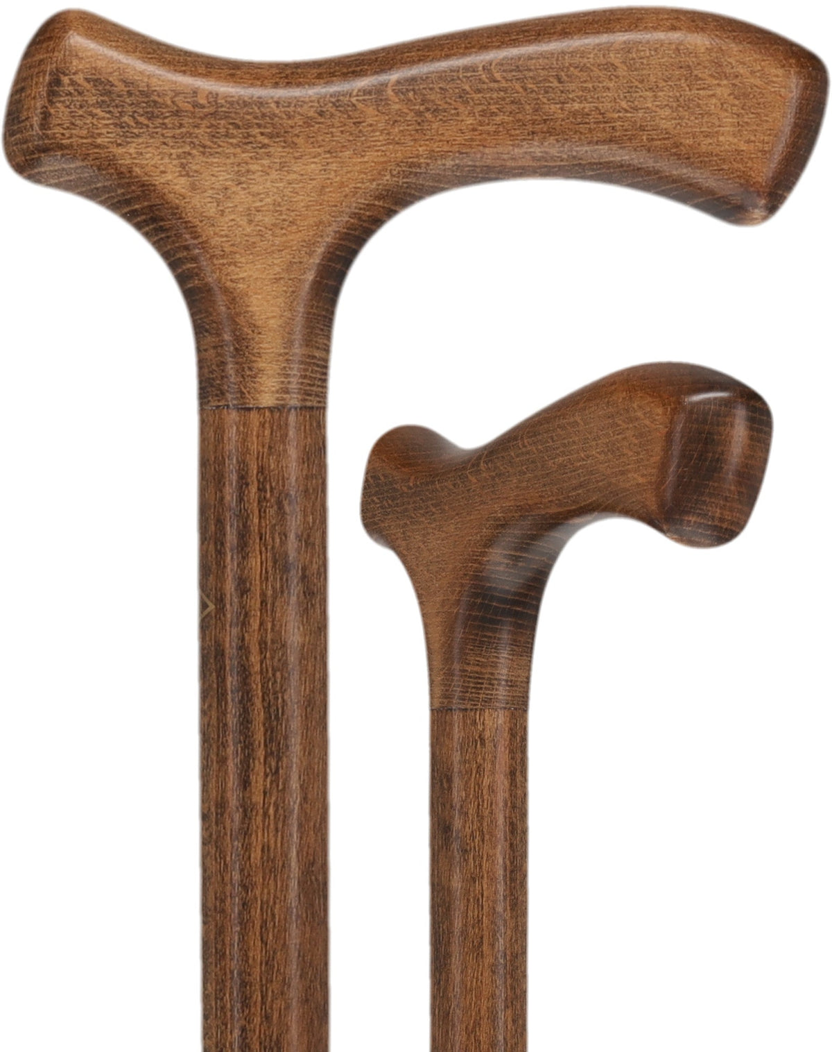 Light Brown Fritz Cane: Stained Beechwood Fritz Handle Walking Canes - Tophatter Daily Deals