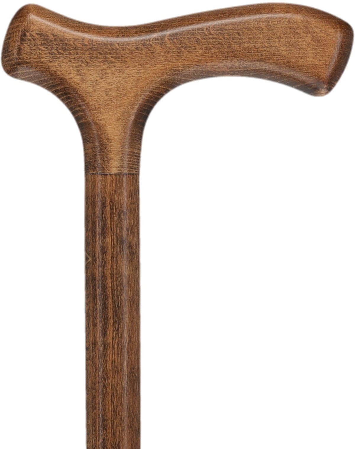 Light Brown Fritz Cane: Stained Beechwood Fritz Handle Walking Canes - Tophatter Daily Deals