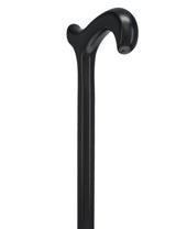 Elegant Black Derby Walking Cane: Beechwood Derby Classic Walking Canes - Tophatter Daily Deals