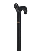 Elegant Black Derby Walking Cane: Beechwood Derby Classic Walking Canes - Tophatter Daily Deals