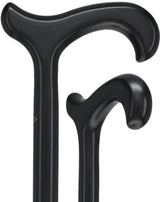 Elegant Black Derby Walking Cane: Beechwood Derby Classic Walking Canes - Tophatter Daily Deals