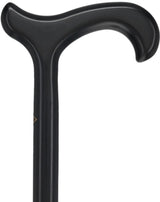 Elegant Black Derby Walking Cane: Beechwood Derby Classic Walking Canes - Tophatter Daily Deals