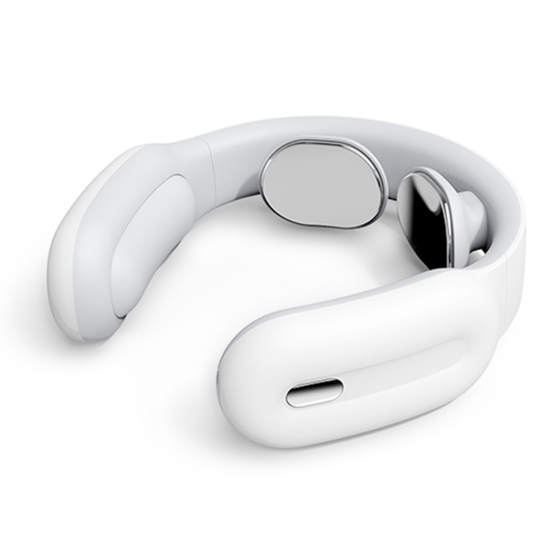Pulse & Heat Intelligent Neck Massager White Health & Wellness - Tophatter Daily Deals