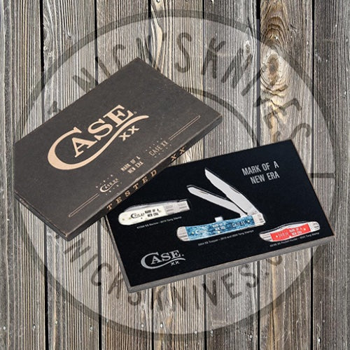 Case - Mark of a New Era Transition Tang Stamp Set Knives - Tophatter Daily Deals