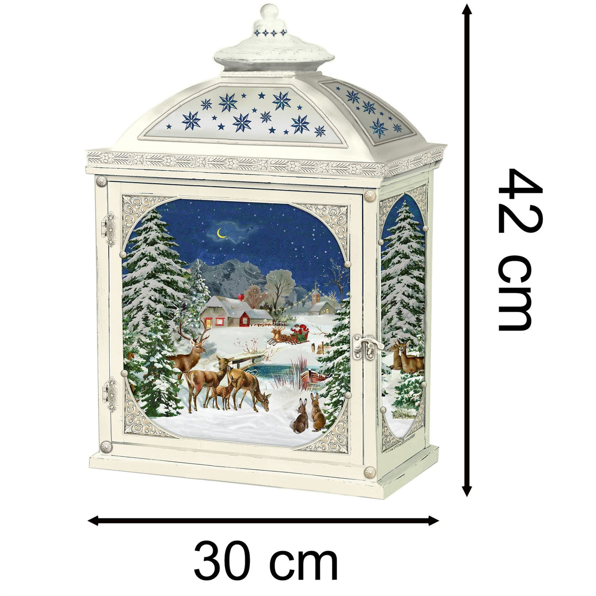 Winter Wildlife Lantern Christmas Advent Calendar | Traditional Advent Calendar Advent Calendar - Tophatter Daily Deals