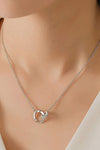 Zircon Decor 999 Sterling Silver Necklace Necklaces - Tophatter Daily Deals