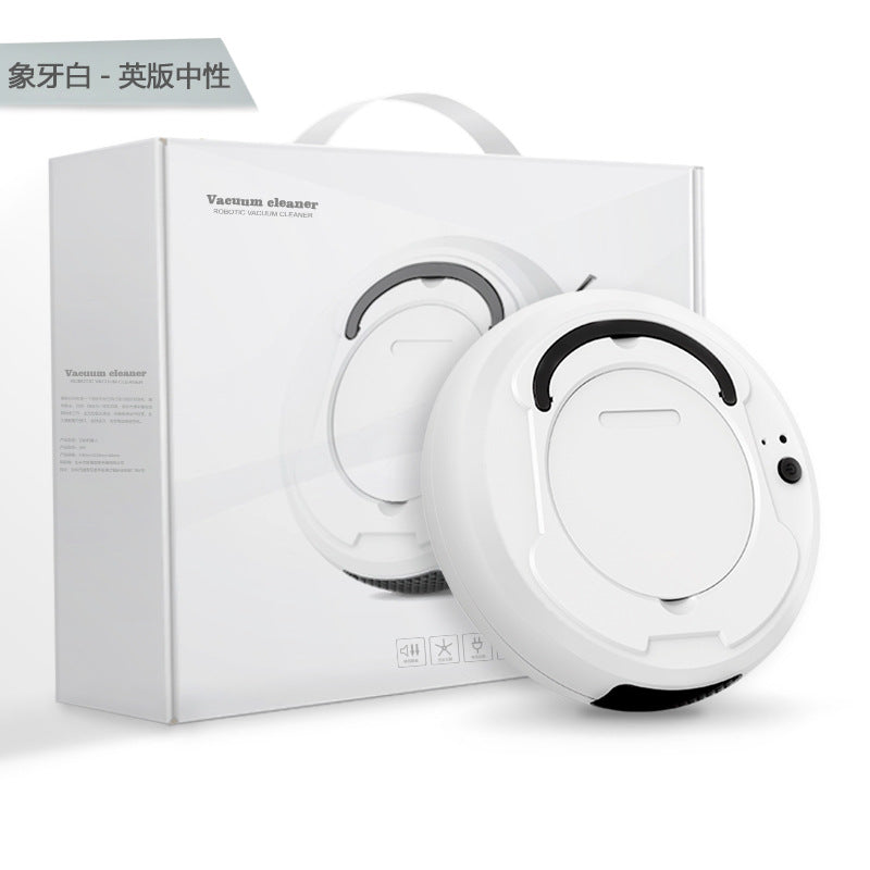 Aobao sweeping machine, automatic vacuum cleaner, lazy sweeper, small appliances, creative gifts, home appliance manufacturers, wholesale White 7 - Tophatter Daily Deals