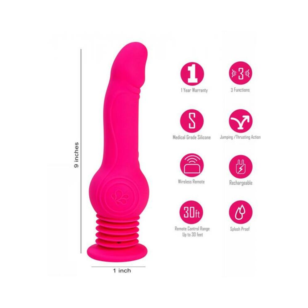 Tegan Jumping Vibrating Dong W/ Remote - Tophatter Daily Deals