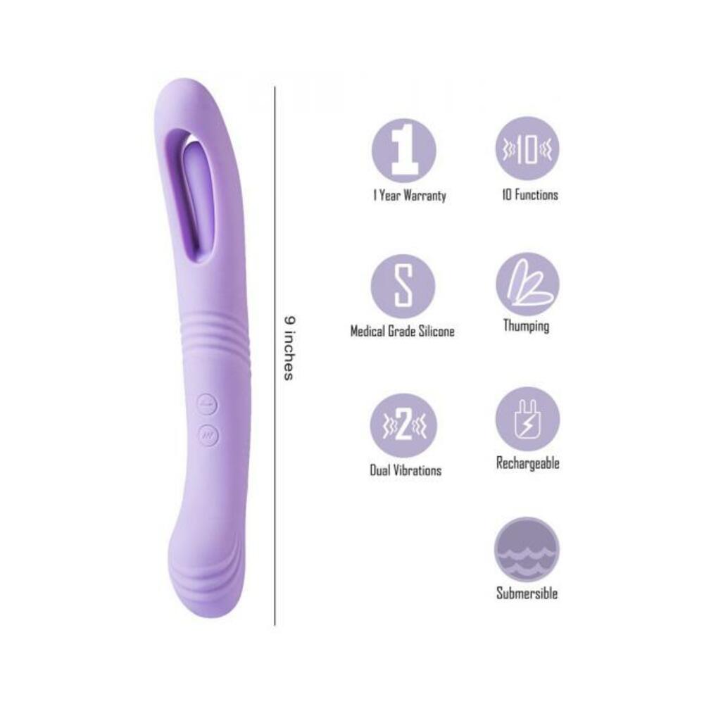 Harper 10 Function Dual Motor Thumping Vibe - Tophatter Daily Deals