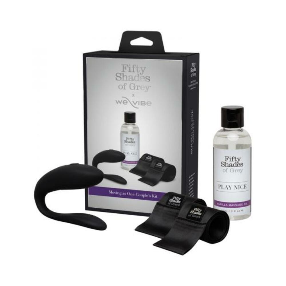 Fifty Shades Of Grey We Vibe Moving As One Kit Black - Tophatter Daily Deals