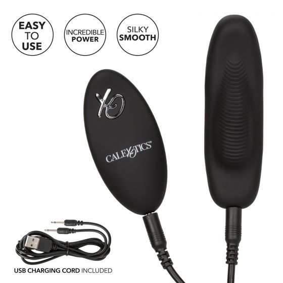 Lock-N-Play Remote Petite Panty Teaser in Black Panty Vibrator - Tophatter Daily Deals