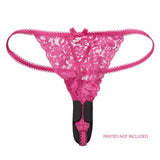 Lock-N-Play Remote Petite Panty Teaser in Black Panty Vibrator - Tophatter Daily Deals