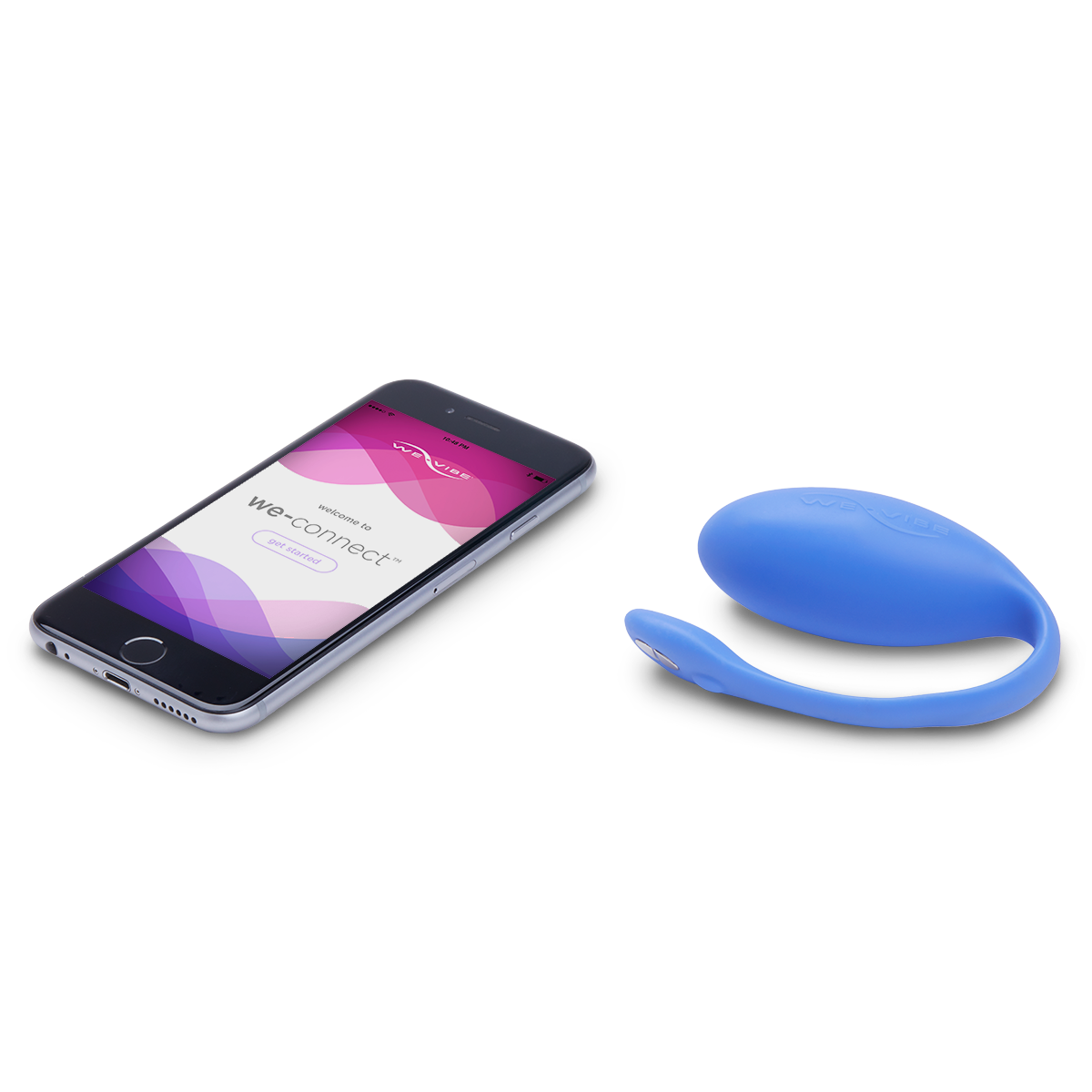We-Vibe Jive Wearable Vibrator in Periwinkle Blue Vibrator - Tophatter Daily Deals
